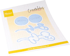 Marianne Design Creatables Die - Baby Boy & Girl Text-1