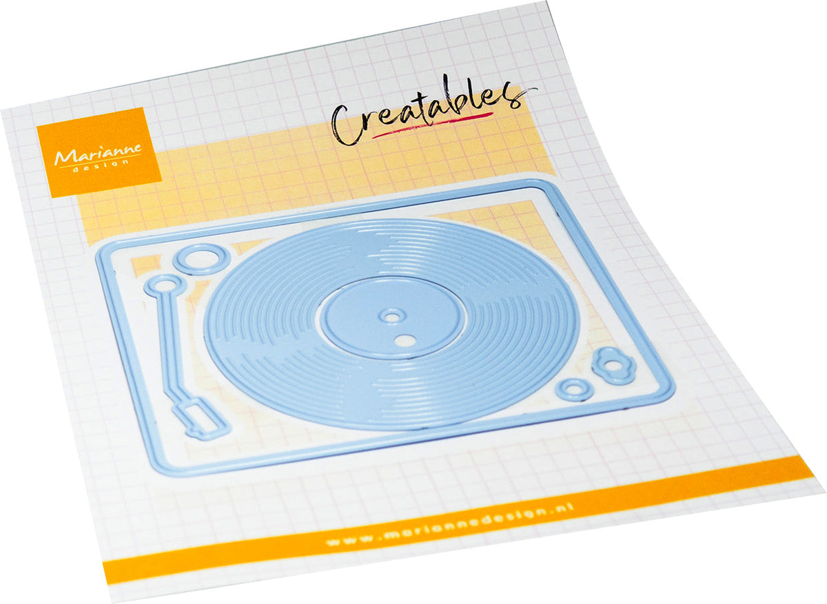 Marianne Design Creatables Die - Record Player-1