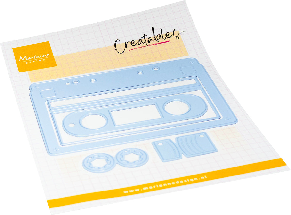 Marianne Design Matrice de découpe Creatables - Cassette audio-1