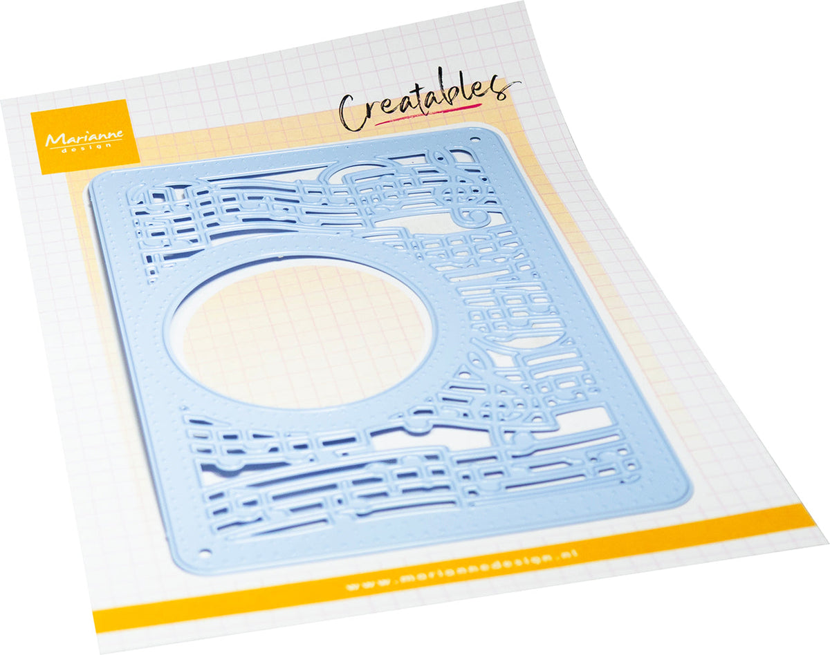Matrice de découpe Marianne Design Creatables - Cadre musical (A6)