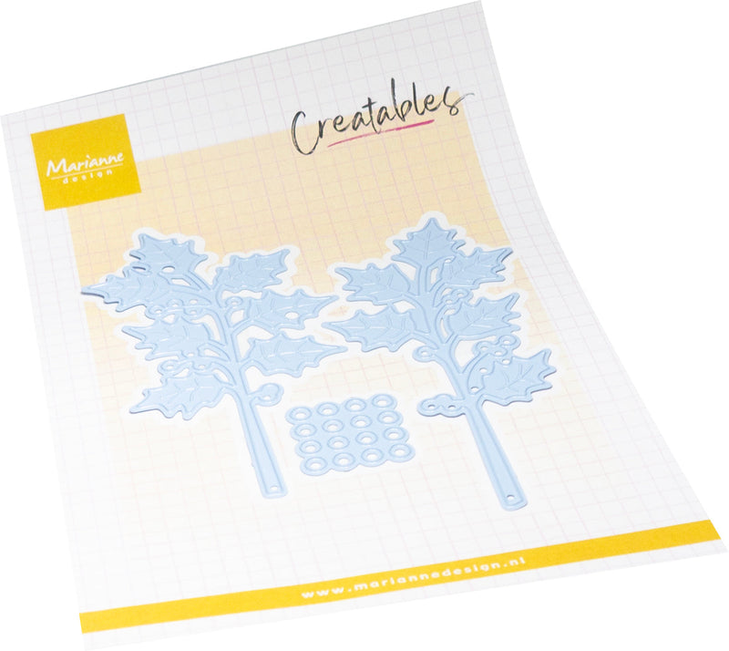 Marianne Design Creatables Die - Holly Sprigs-1