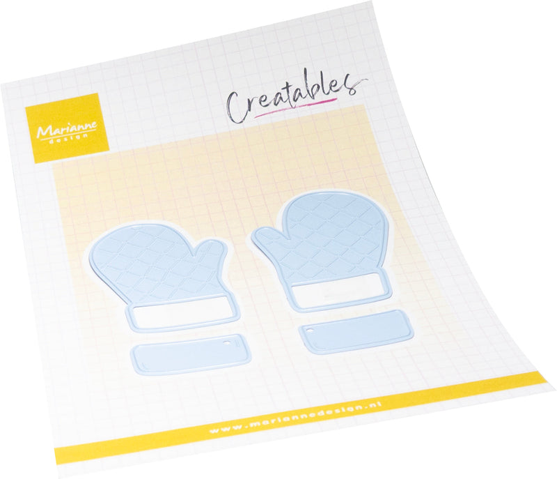 Marianne Design Matrices de découpe Creatables - Moufles-1
