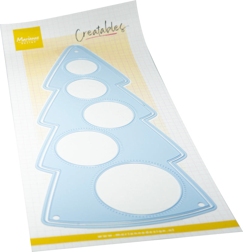 Marianne Design Lay out Christmas tree - Creatables Die Cutting-1