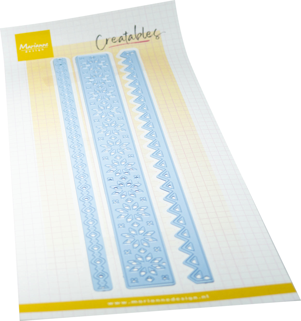 Marianne Design Nordic Winter strips - Creattables Die Cutting-1