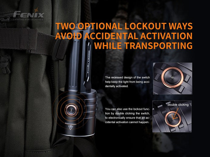 Fenix LR35R 10000 Lumen Rechargeable Flashlight-6