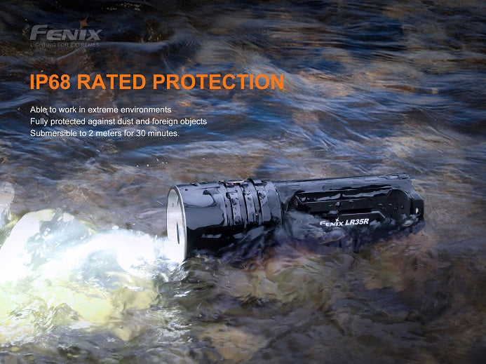 Fenix LR35R 10000 Lumen Rechargeable Flashlight-7