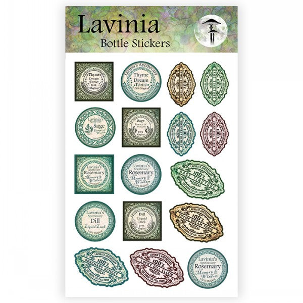 Bottle/Vintage Stickers-1