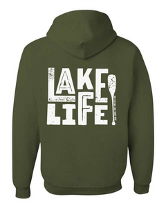 Lake Life Oar Personalized Lake Hoodie | Summer Apparel-3