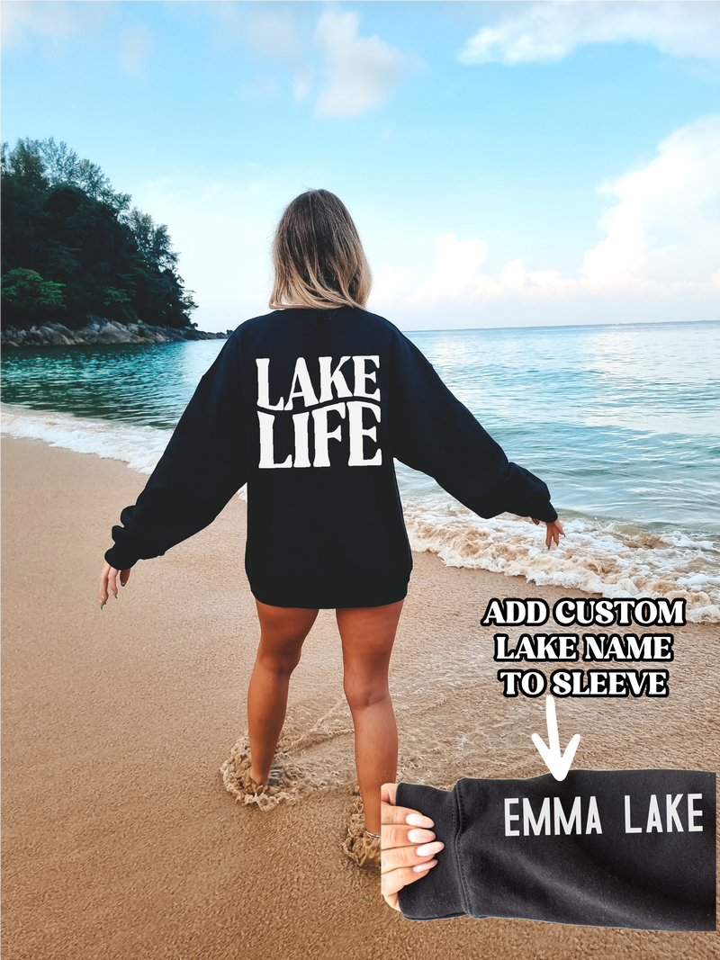 Lake Life Personalized Crewneck | Summer Apparel-1