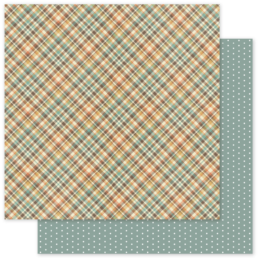 Papiers de base "Lakeside Memories" D 30,5 x 30,5 cm (lot de 12) 34728