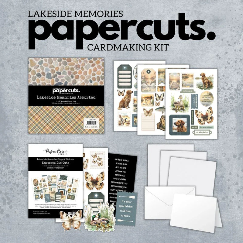 Kit de carterie Papercuts Souvenirs du lac 34824-1