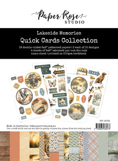 Collection de cartes rapides Souvenirs du lac 34743-1