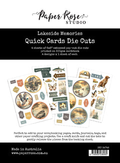 Lakeside Memories Découpes pour cartes rapides 34746-1