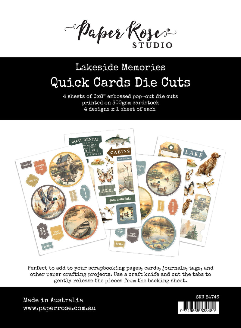 Lakeside Memories Découpes pour cartes rapides 34746-1