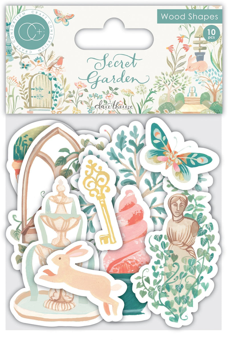 Secret Garden - Wood Shapes-1