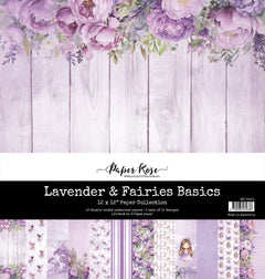 Lavender & Fairies Basics 12x12 Paper Collection 33501-1