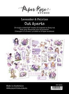 Lavender & Fairies Cut Aparts Paper Pack 33531-1