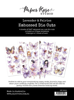 Lavender & Fairies Embossed Die Cuts 33525-1