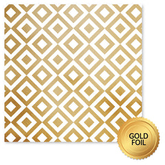 Lavender & Roses Gold Foil C 12x12 Paper (6pc Bulk Pack) 32229-1