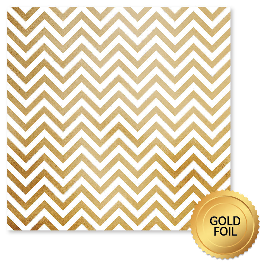Lavender & Roses Gold Foil F 12x12 Paper (6pc Bulk Pack) 32238-1