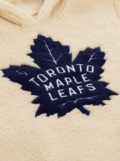 NHL Toronto Maple Leafs Ladies Sherpa Hoodie-3