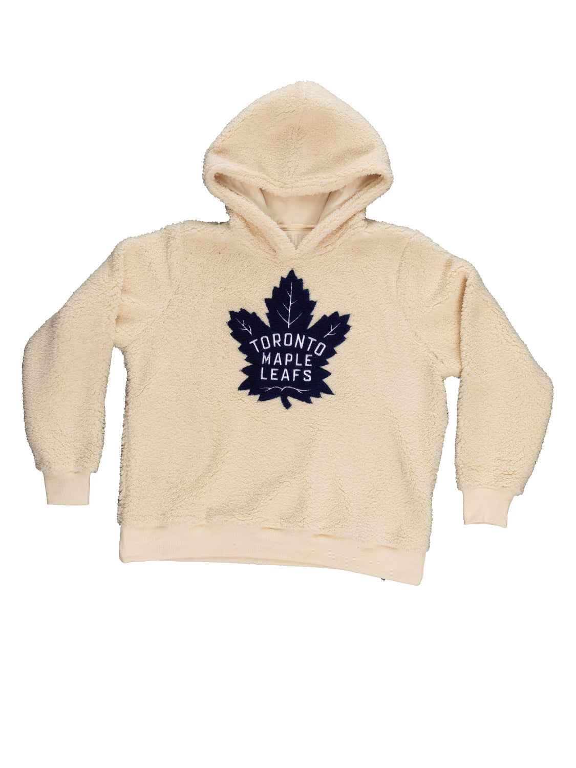 NHL Toronto Maple Leafs Ladies Sherpa Hoodie-4