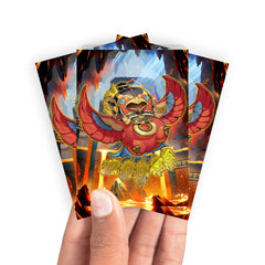 Legendary Fire King Ponix Card Sleeves-3