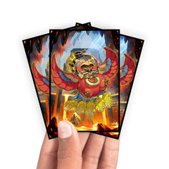 Legendary Fire King Ponix Card Sleeves-1