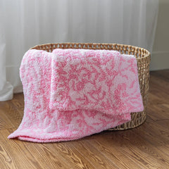 Cotton Candy Fairy Garden Print Extended Throw-1