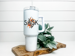Lily Diamond 40oz Tumbler | Saskatchewan Tumbler-1