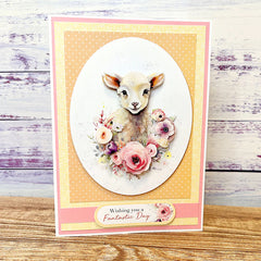 Decoupage troquelado – Corderitos (paquete de 3)-4