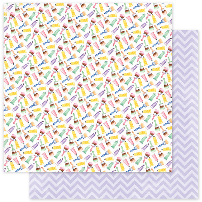 Little Artists Patterns 12x12 Paper Collection 35029-4
