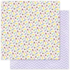 Little Artists Patterns C 12x12 Paper (12pc Bulk Pack) 35056-1