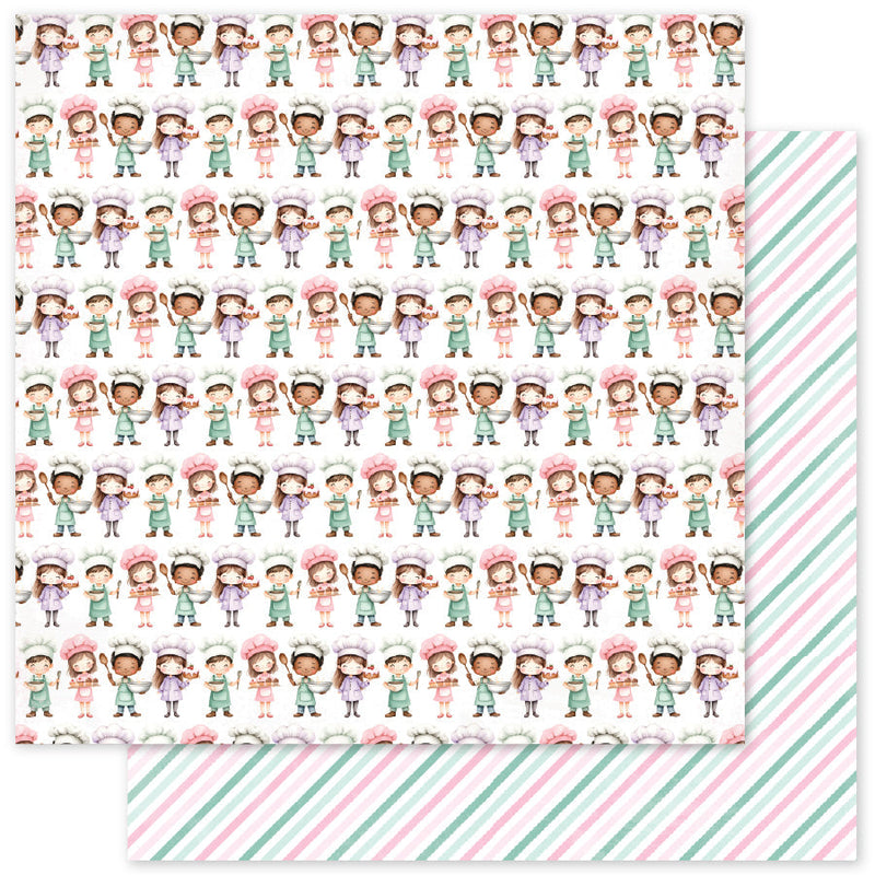 Little Bakers Patterns 12x12 Paper Collection 35023-2