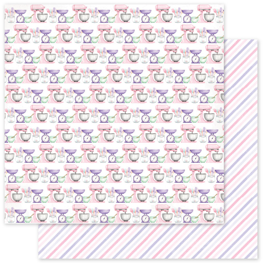 Little Bakers Patterns C 12x12 Paper (12pc Bulk Pack) 35038-1