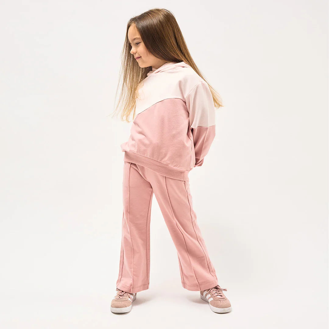 Wide Leg Joggers | Pink | Miles the Label-3