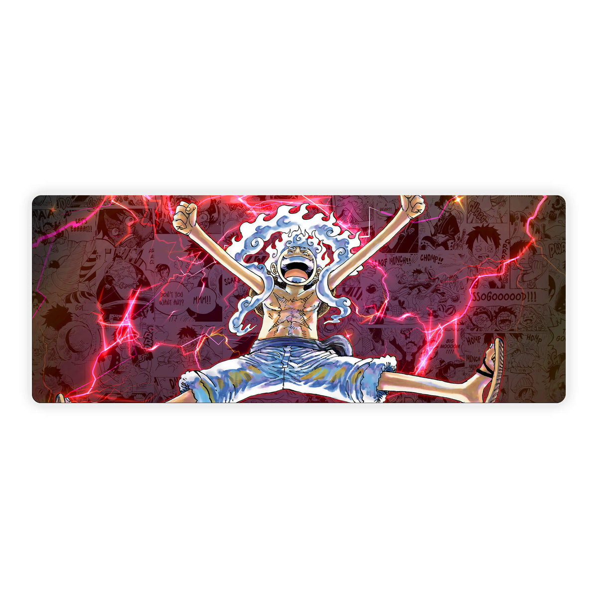 Luffy: Sun God Nika Mouse Pad-2