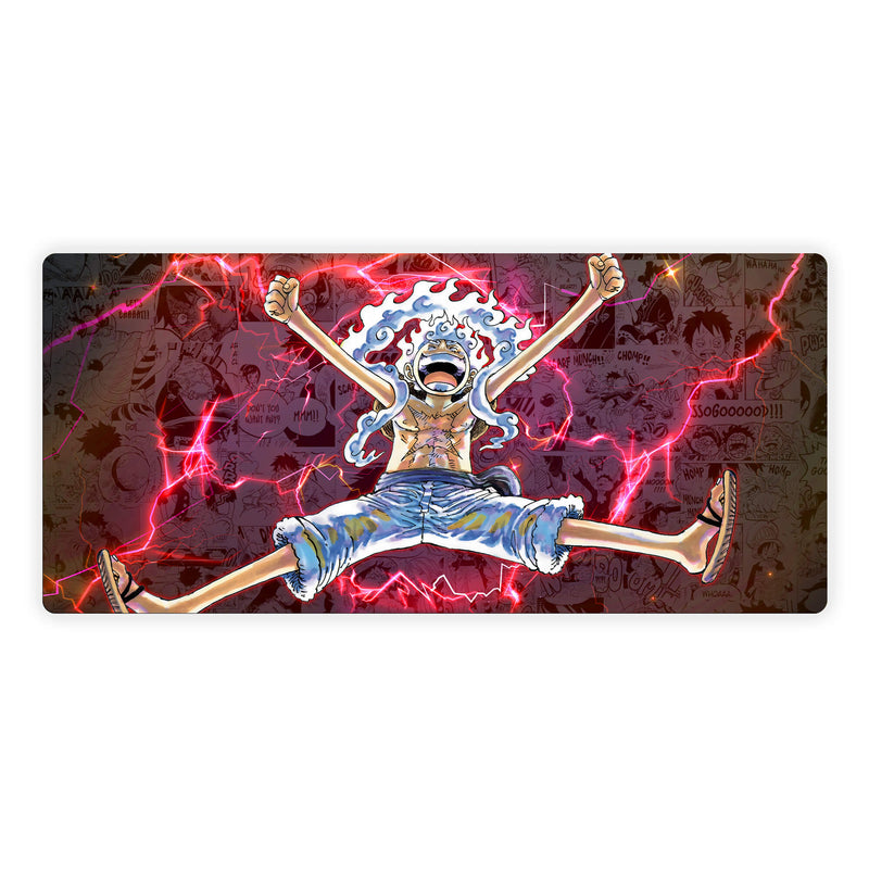 Luffy: Sun God Nika Mouse Pad-1
