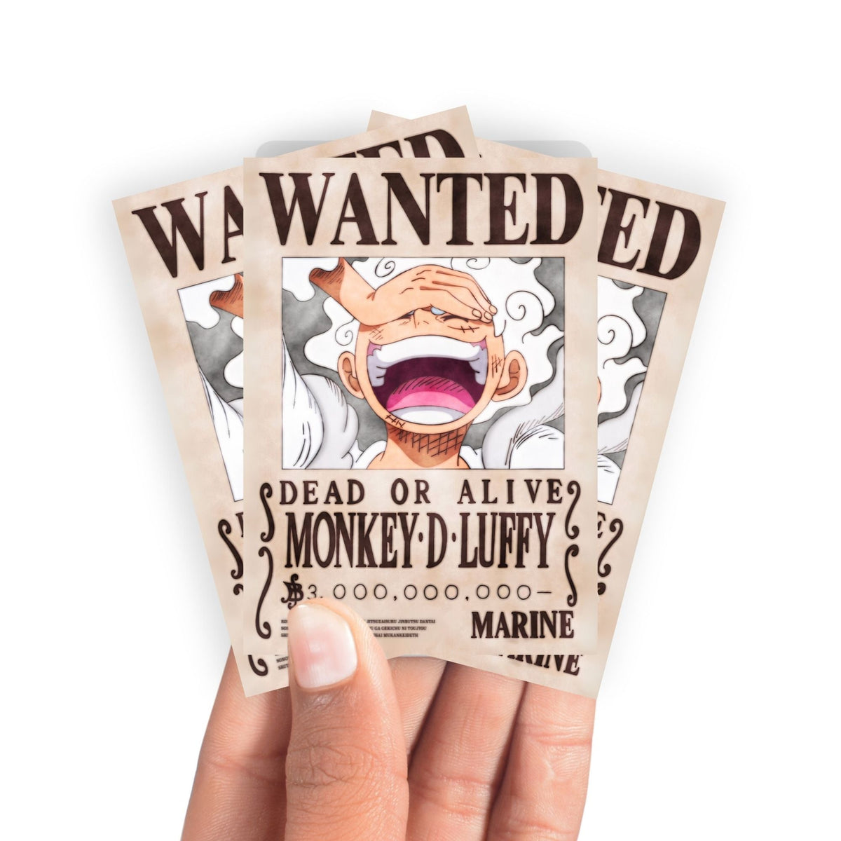 Luffy Wanted Poster Card Sleeves-3