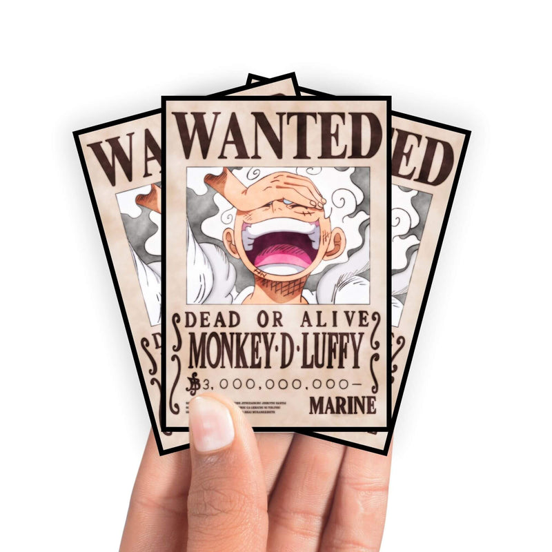 Luffy Wanted Poster Card Sleeves-2