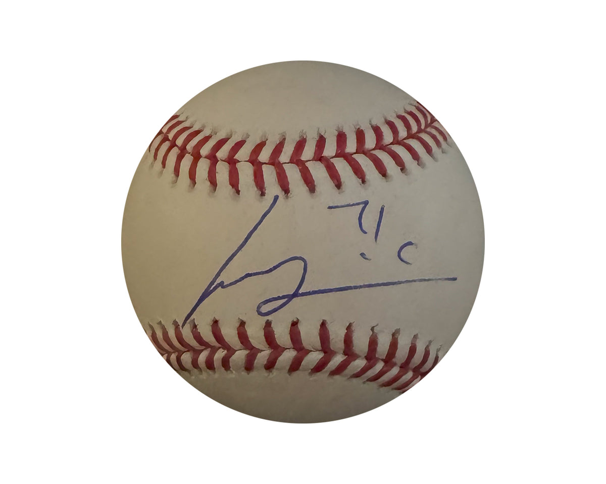 Luis Castillo Autographed Rawlings Official Major League Baseball-1