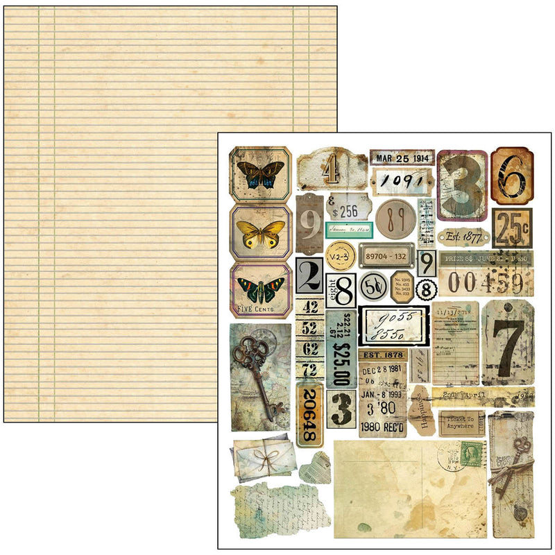 Capsule temporelle de livre technique mixte A4 Maxi-21