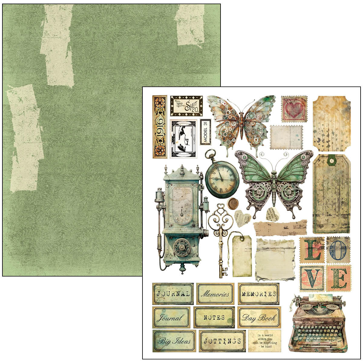 Capsule temporelle de livre technique mixte A4 Maxi-25