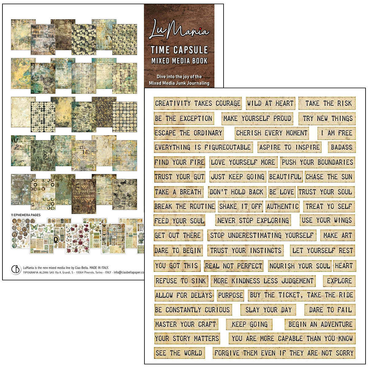 Capsule temporelle de livre technique mixte A4 Maxi-27