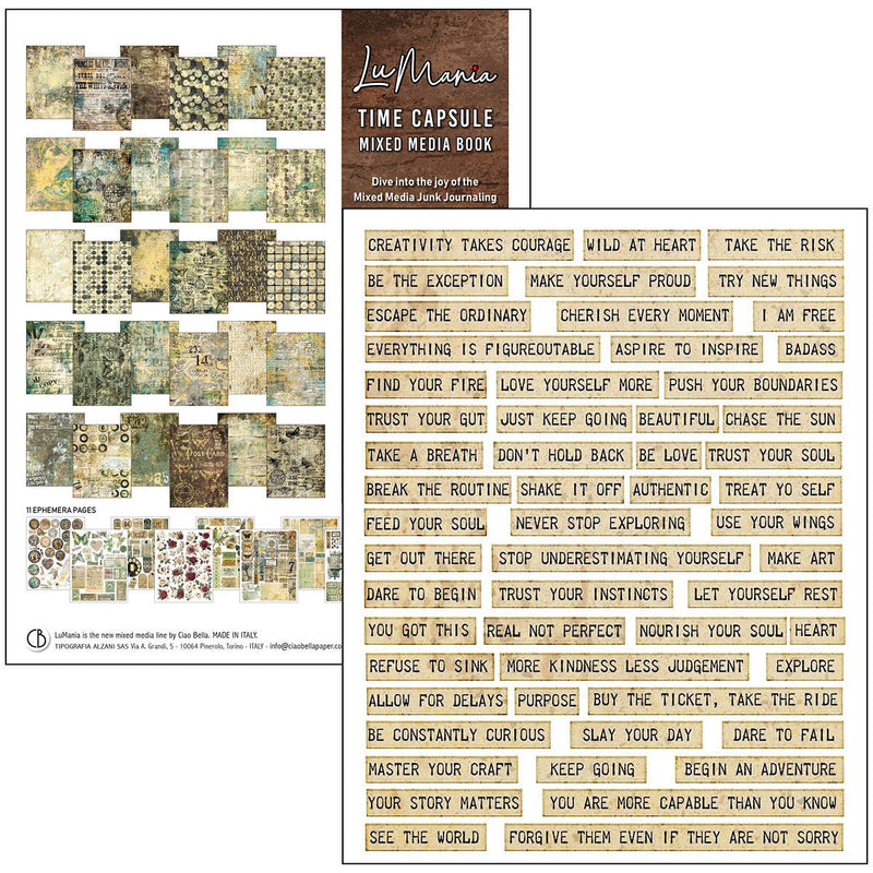 Capsule temporelle de livre technique mixte A4 Maxi-27