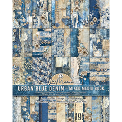 Livre Technique Mixte Denim Bleu Urbain A4 Maxi-1