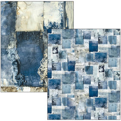 Livre Technique Mixte Denim Bleu Urbain A4 Maxi-12