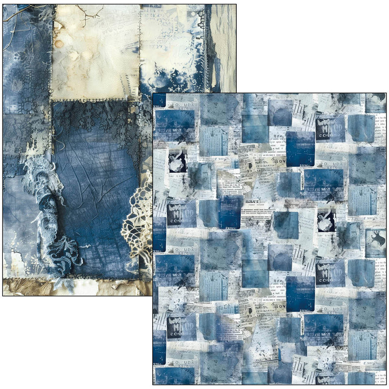 Livre Technique Mixte Denim Bleu Urbain A4 Maxi-12