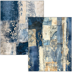 Livre Technique Mixte Denim Bleu Urbain A4 Maxi-13