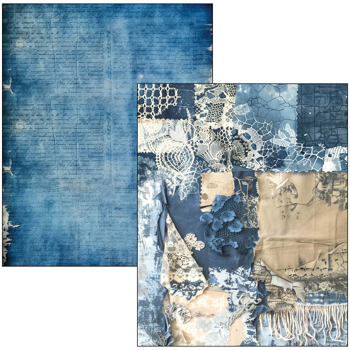 Livre Technique Mixte Denim Bleu Urbain A4 Maxi-14